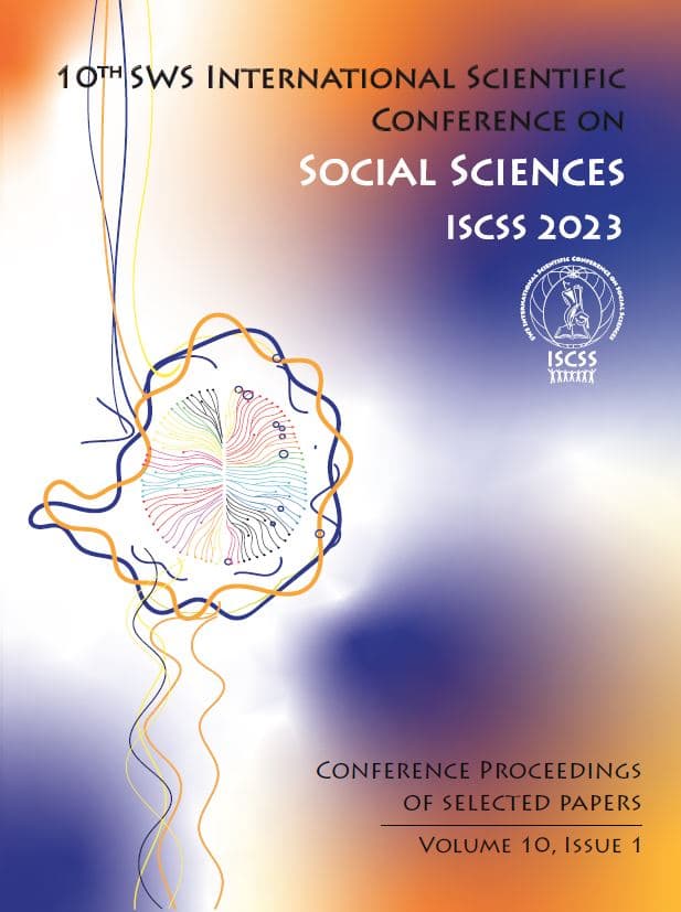 Proceedings ISCSS 2023 / Vol 10, Issue 1/ ISSN 2682-9959