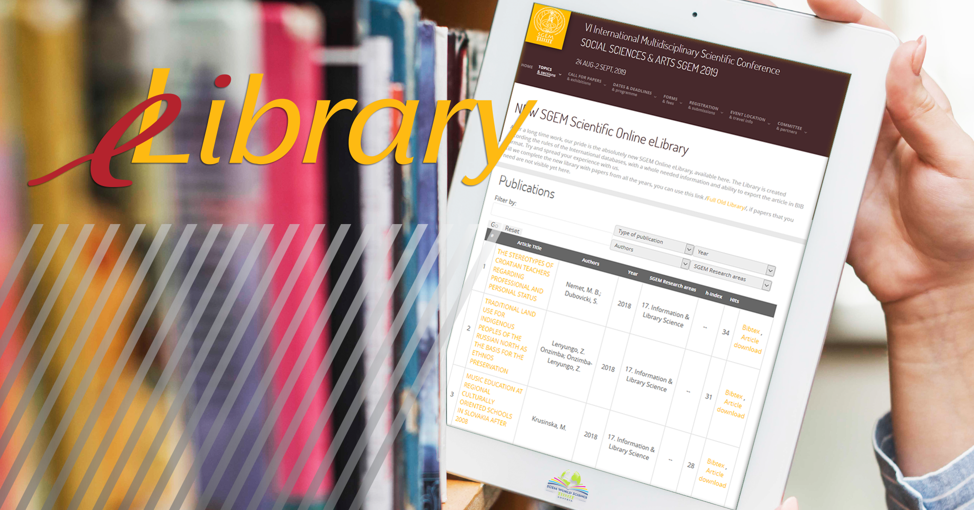 Wissenschaftliche Beiträge in der Scientific eLibrary