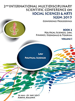 Proceedings 2015 / Vol. II, Issue 2 / ISSN 2367-5659 